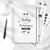 Doodle B5 2024 uge m/stickers
