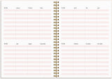 Life planner 2024 uge pink A5