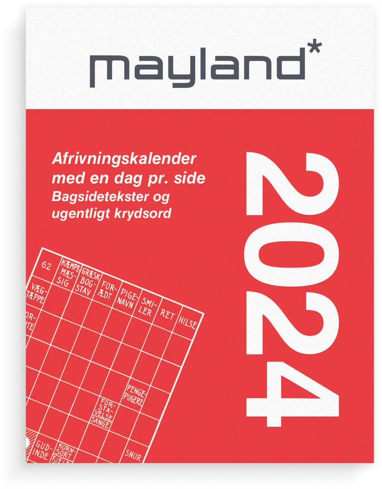 Broderikalender 2024 m/split