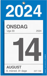 Afrivningskalender kontor 2024