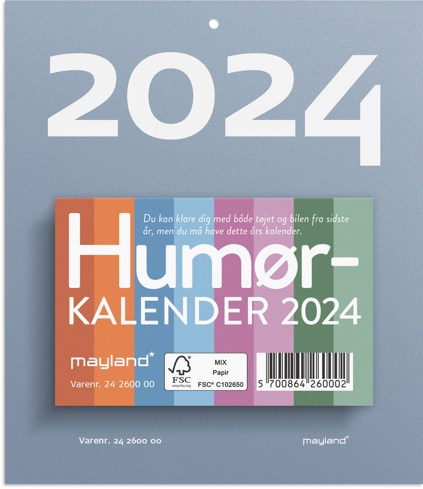 Afrivningskalender 2024 humør