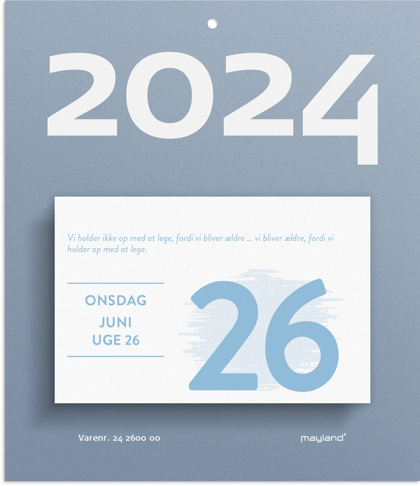 Afrivningskalender 2024 humør
