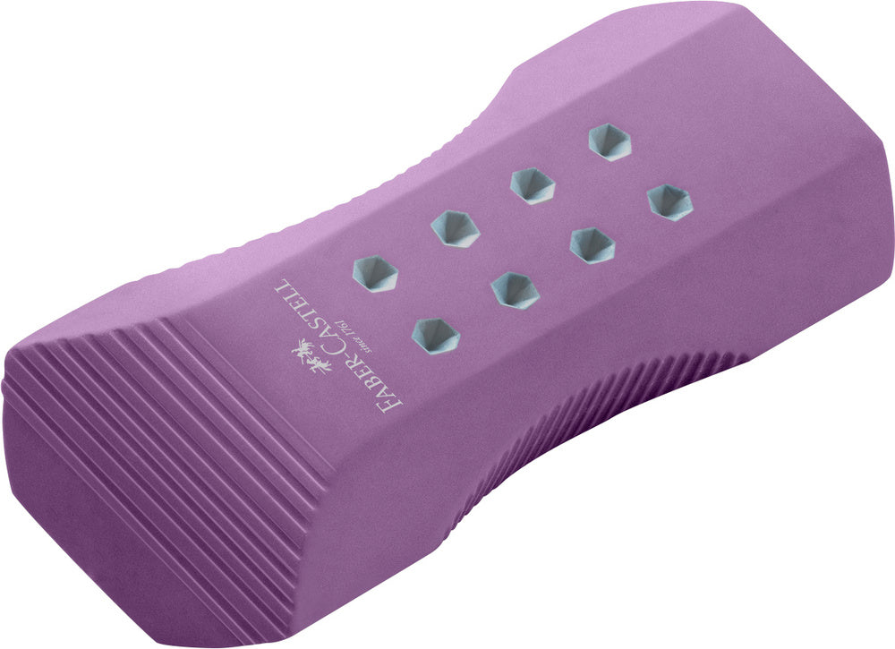 Viskelæder Faber-Castell sparkle rose ocean violet 20 stk asst
