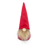 Nisse i rød velour 20 cm