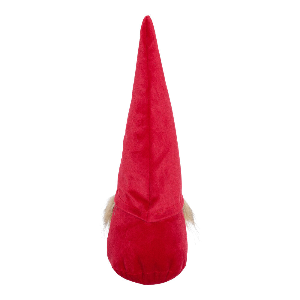 Nisse i rød velour 30 cm