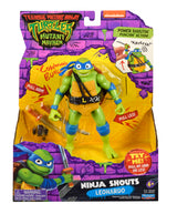 Turtles Mayhem Deluxe figur med lyd 14 cm asst