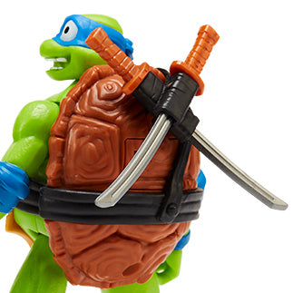 Turtles Mayhem Deluxe figur med lyd 14 cm asst
