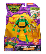 Turtles Mayhem Deluxe figur med lyd 14 cm asst