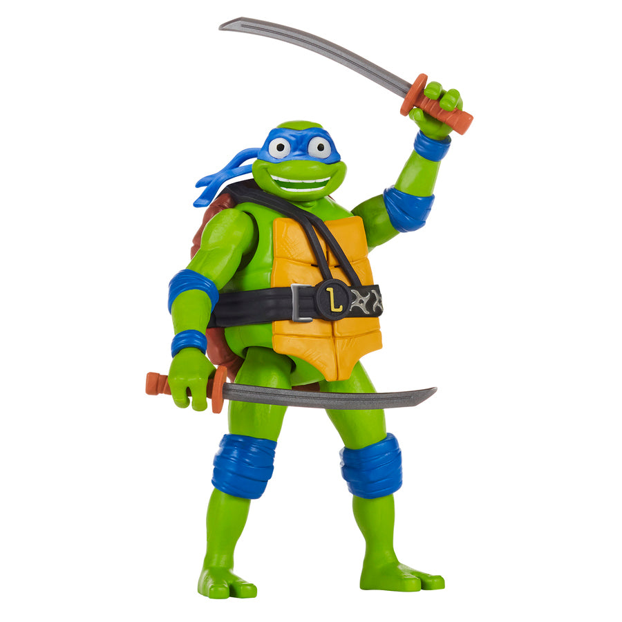 Turtles Mayhem Deluxe figur med lyd 14 cm asst
