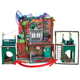 D2 Turtles Mutant Mayhem Large Playset Sewer Lair Dlx