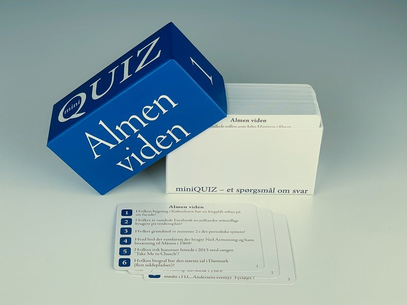 miniQUIZ – Almen viden
