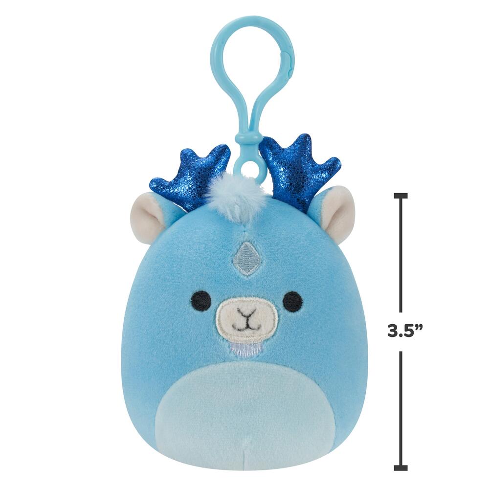 Squishmallows 9 cm med klips asst