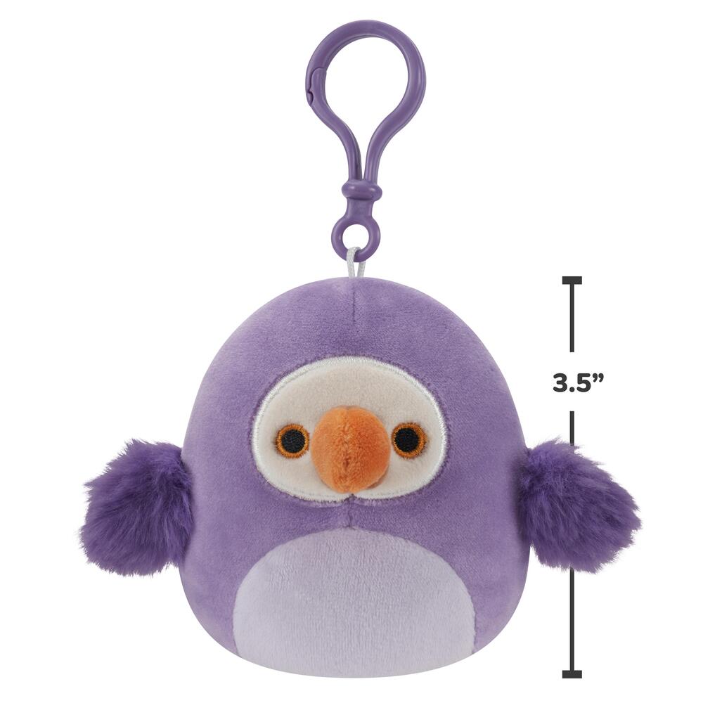 Squishmallows 9 cm med klips asst
