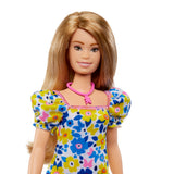 Barbie Fashionista Yellow Blue Floral (Down Syn)