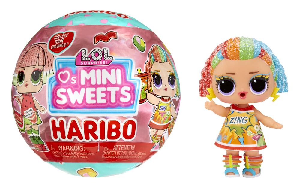 L.O.L. Surprise! Loves Mini Sweets X HARIBO Dukke asst