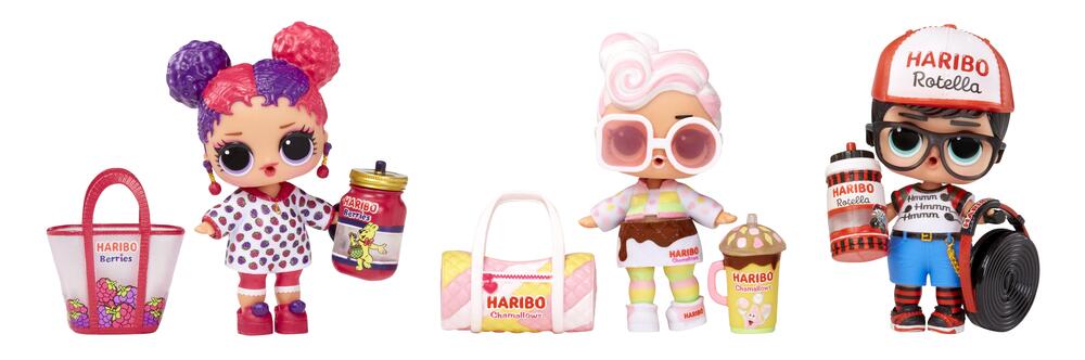 L.O.L. Surprise! Loves Mini Sweets X HARIBO Dukke asst
