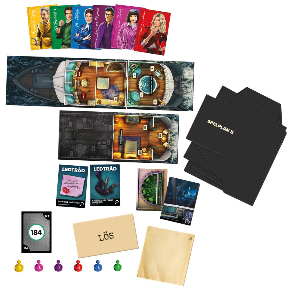 Cluedo Sabotage til søs