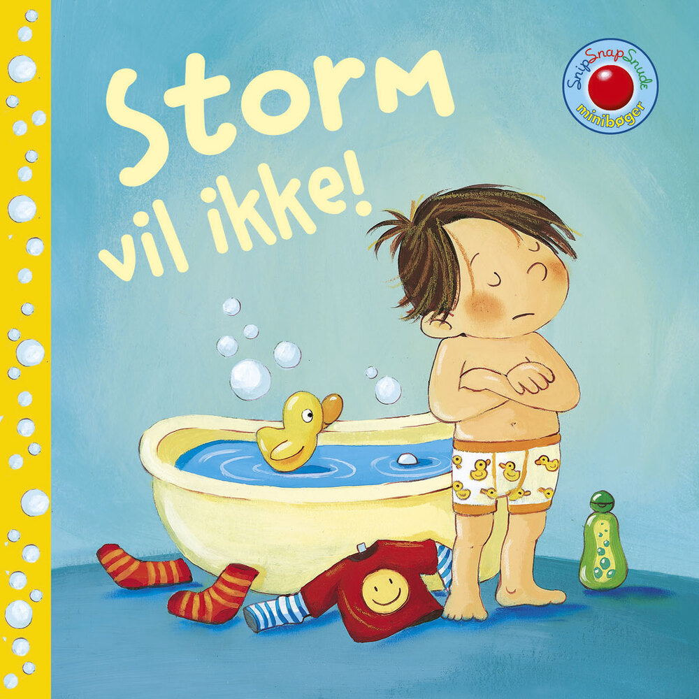 Snip Snap Snude: Storm vil ikke! - KOLLI á 12 stk. - pris pr. stk. ca. kr. 14,95
