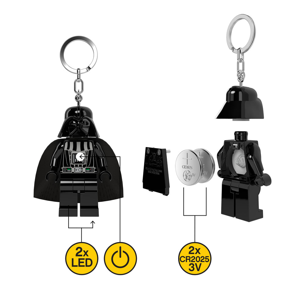LEGO Star Wars LED Darth Vader nøglering