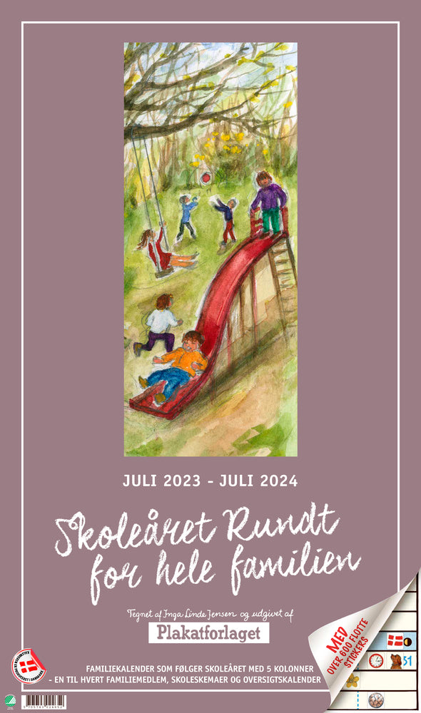 Skoleåret rundt 2023/24 for hele familien m/5 kolonner