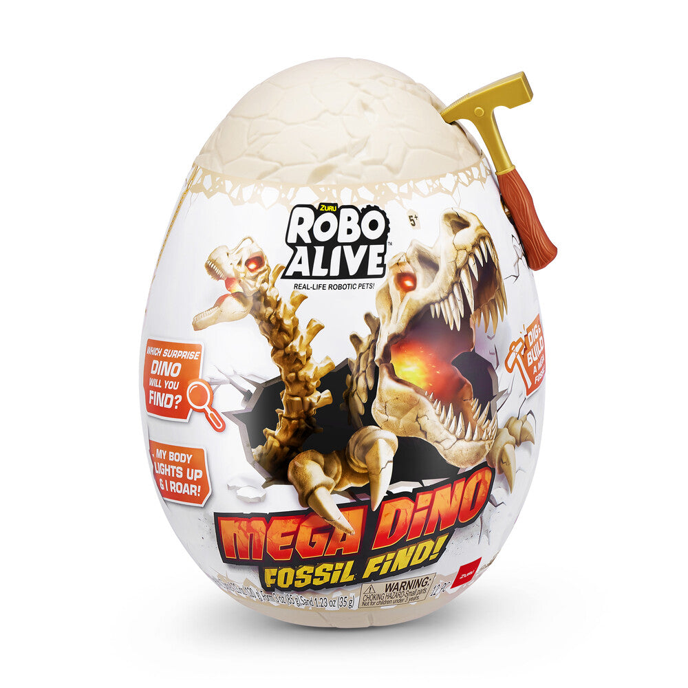 Robo Alive Mega Dino Fossil Surprise Egg