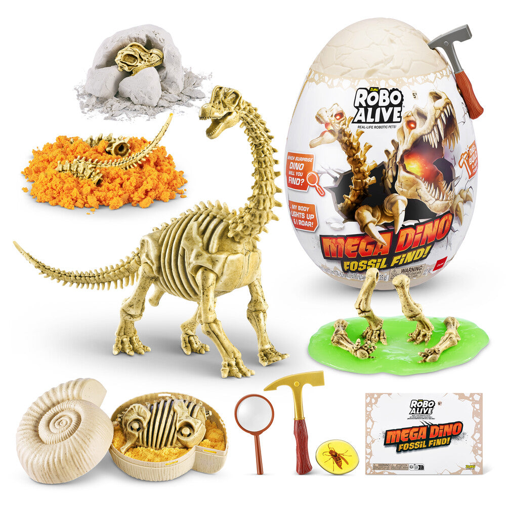 Robo Alive Mega Dino Fossil Surprise Egg