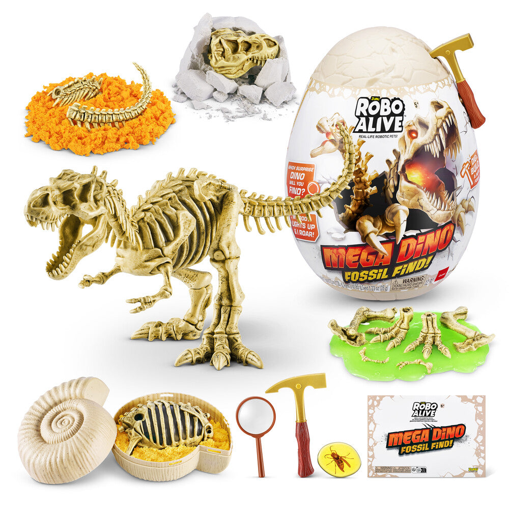Robo Alive Mega Dino Fossil Surprise Egg