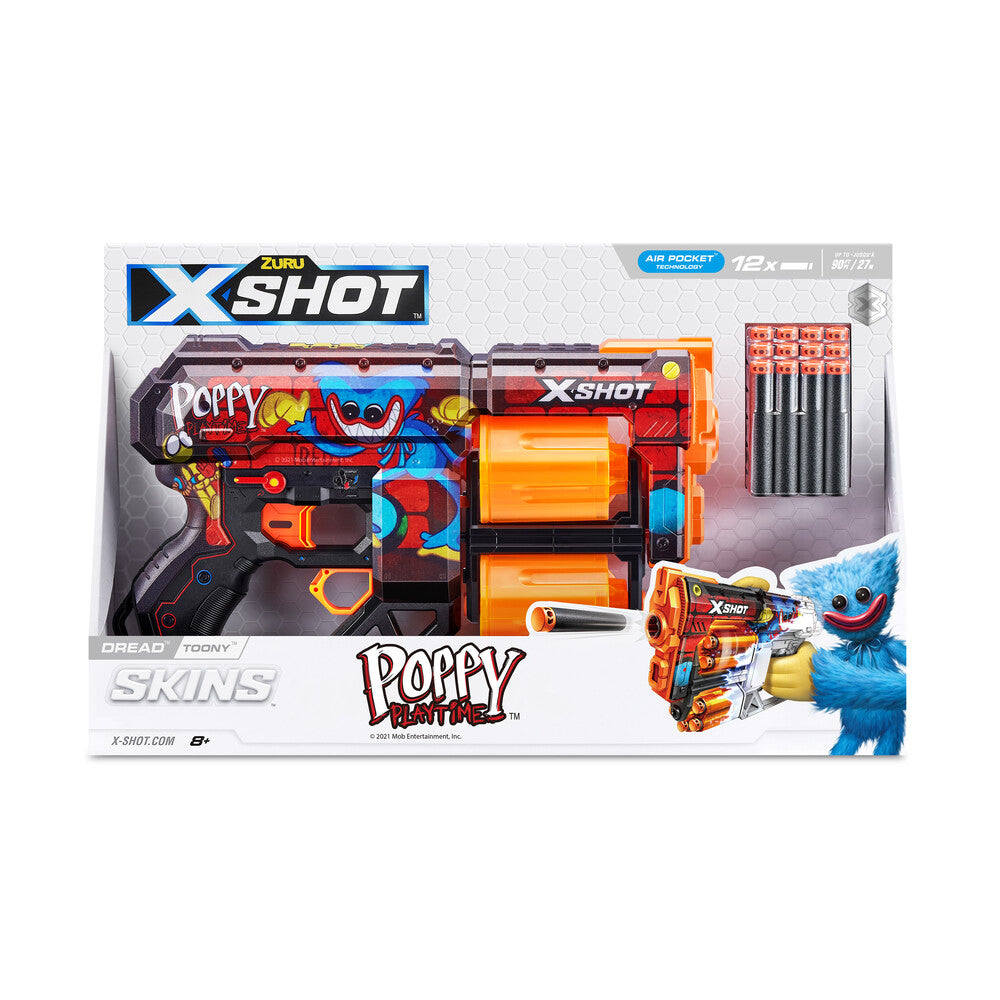 X-shot skins Poppy Playtime Dread asst