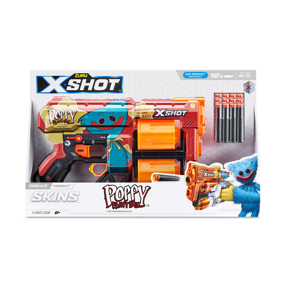 X-shot skins Poppy Playtime Dread asst