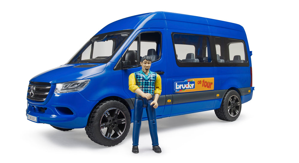 Bruder MB Sprinter minibus med chauffør