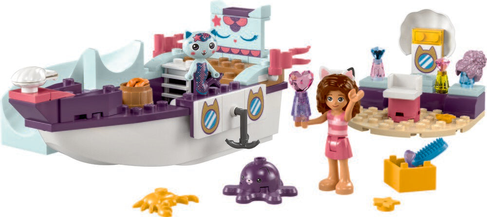 10786 LEGO Gabby's Dollhouse Gabby og Havkats skib og  badeland