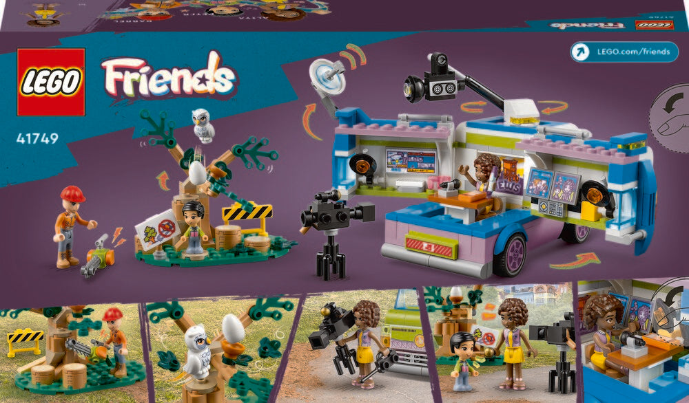 41749 LEGO Friends Reportagevogn