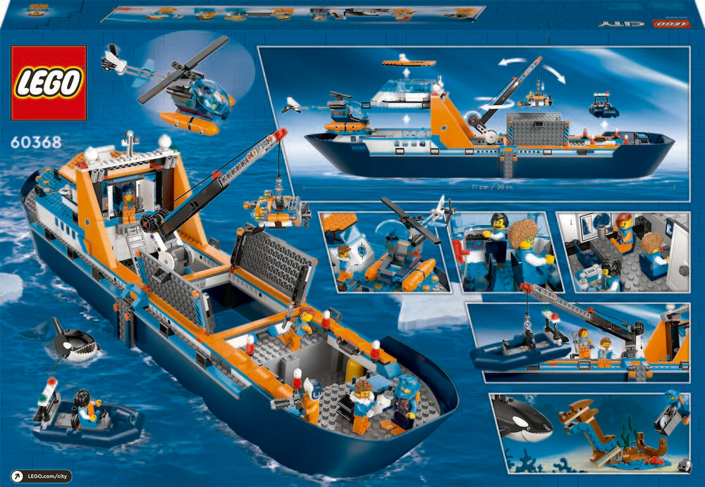 60368 LEGO City Exploration Polarudforskningsskib