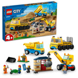 60391 LEGO City Great Vehicles Entreprenørmaskiner og nedrivningskran