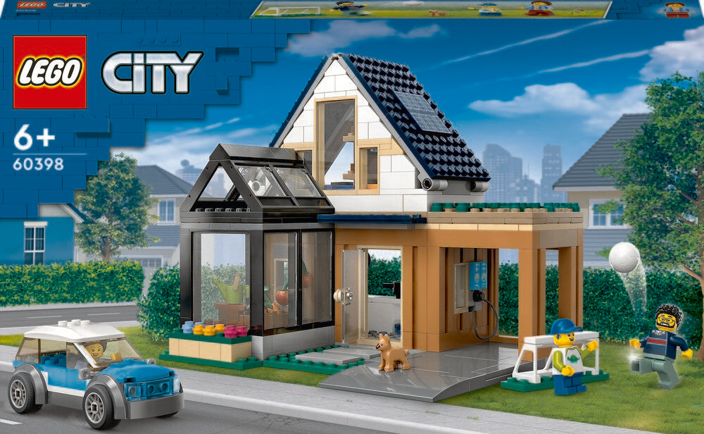 60398 LEGO City Familiehus og elbil
