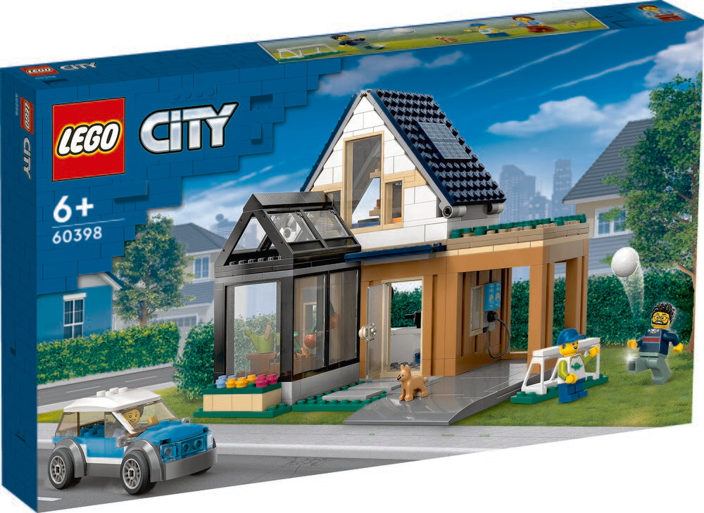 60398 LEGO City Familiehus og elbil