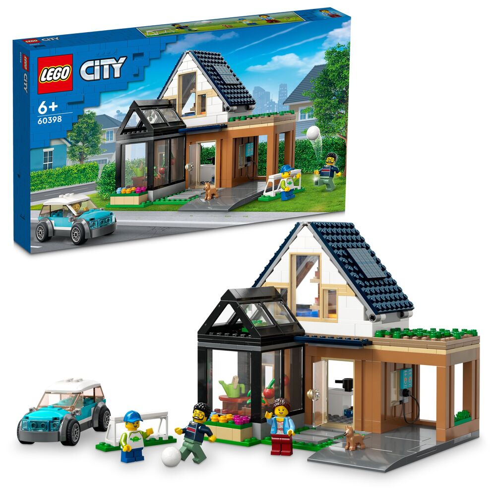 60398 LEGO City Familiehus og elbil