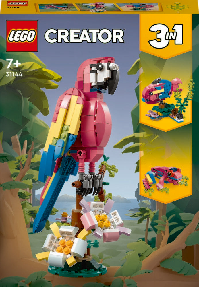 31144 LEGO Creator Eksotisk pink papegøje
