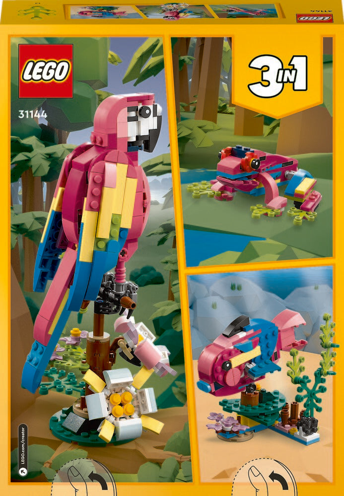 31144 LEGO Creator Eksotisk pink papegøje