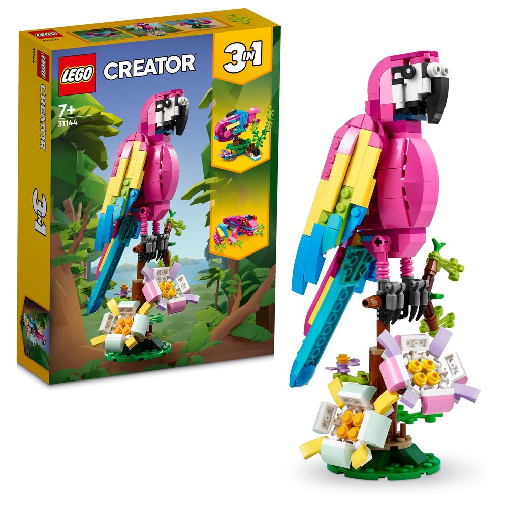 31144 LEGO Creator Eksotisk pink papegøje