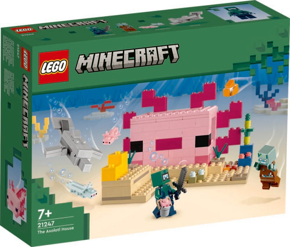 21247 LEGO Minecraft Axolotl-Huset