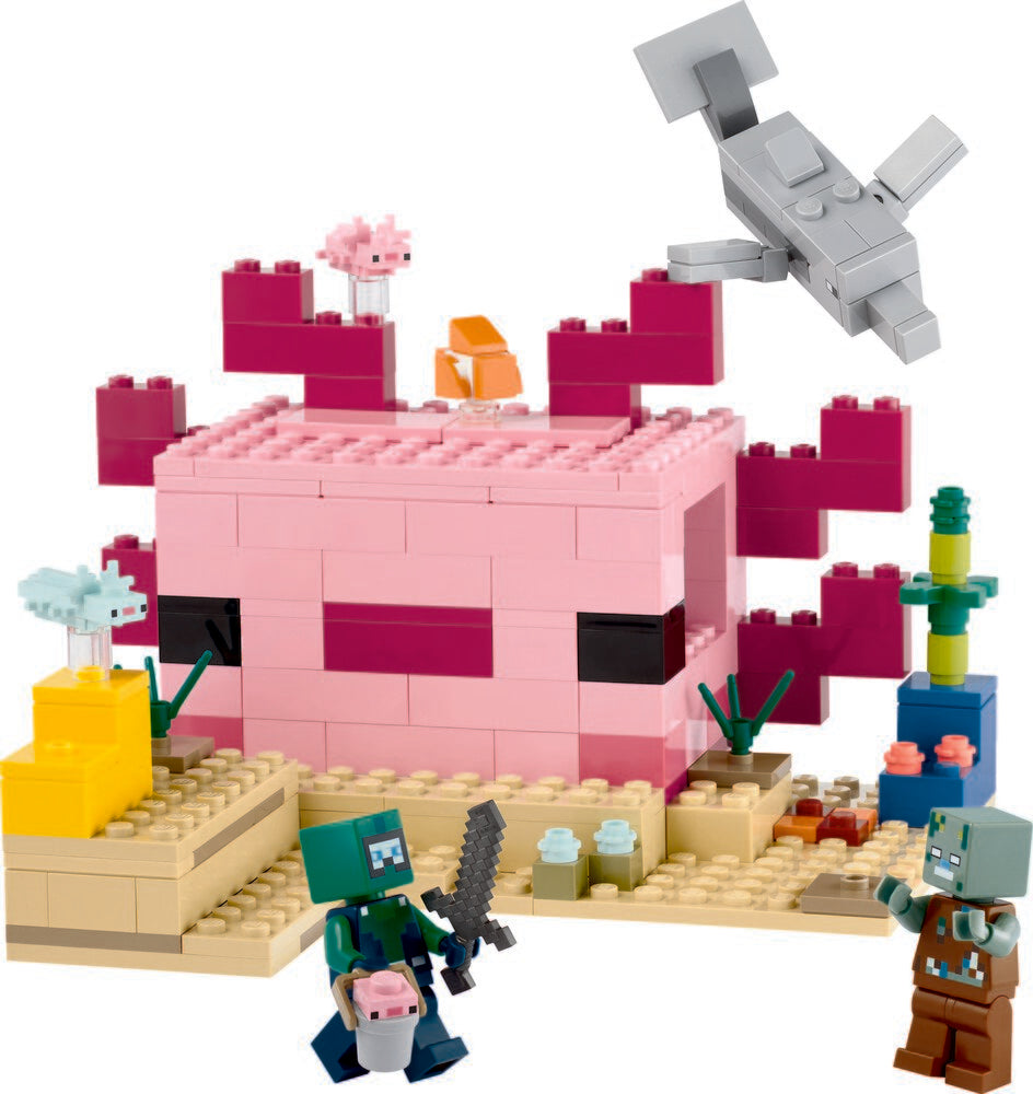 21247 LEGO Minecraft Axolotl-Huset