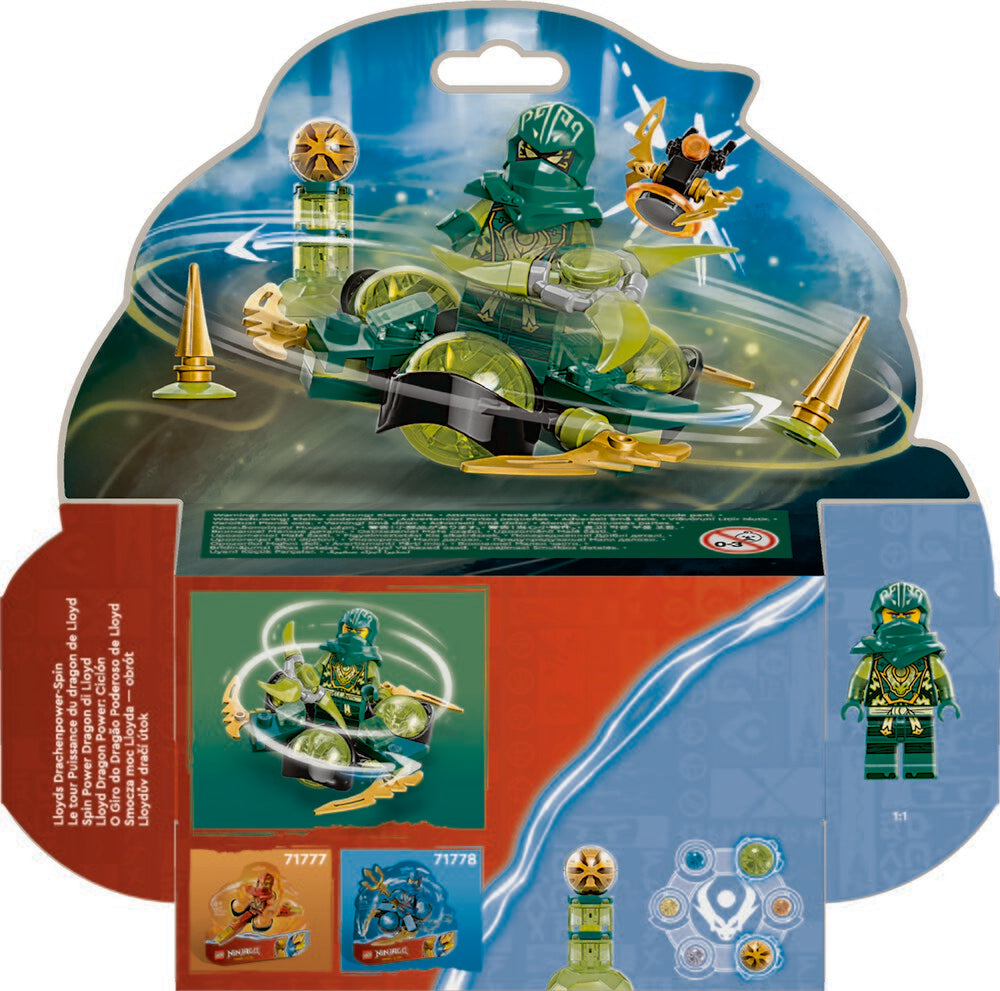 71779 LEGO Ninjago Lloyds dragekraft-Spinjitzu-spin