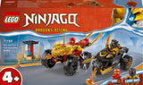 71789 LEGO Ninjago Kai og Ras' bil- og motorcykelkamp