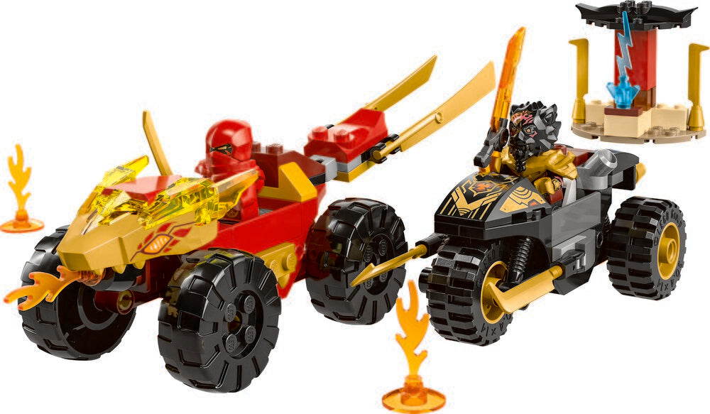 71789 LEGO Ninjago Kai og Ras' bil- og motorcykelkamp