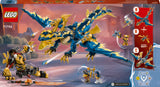 71796 LEGO Ninjago Elementdrage mod kejserinde-kamprobotten