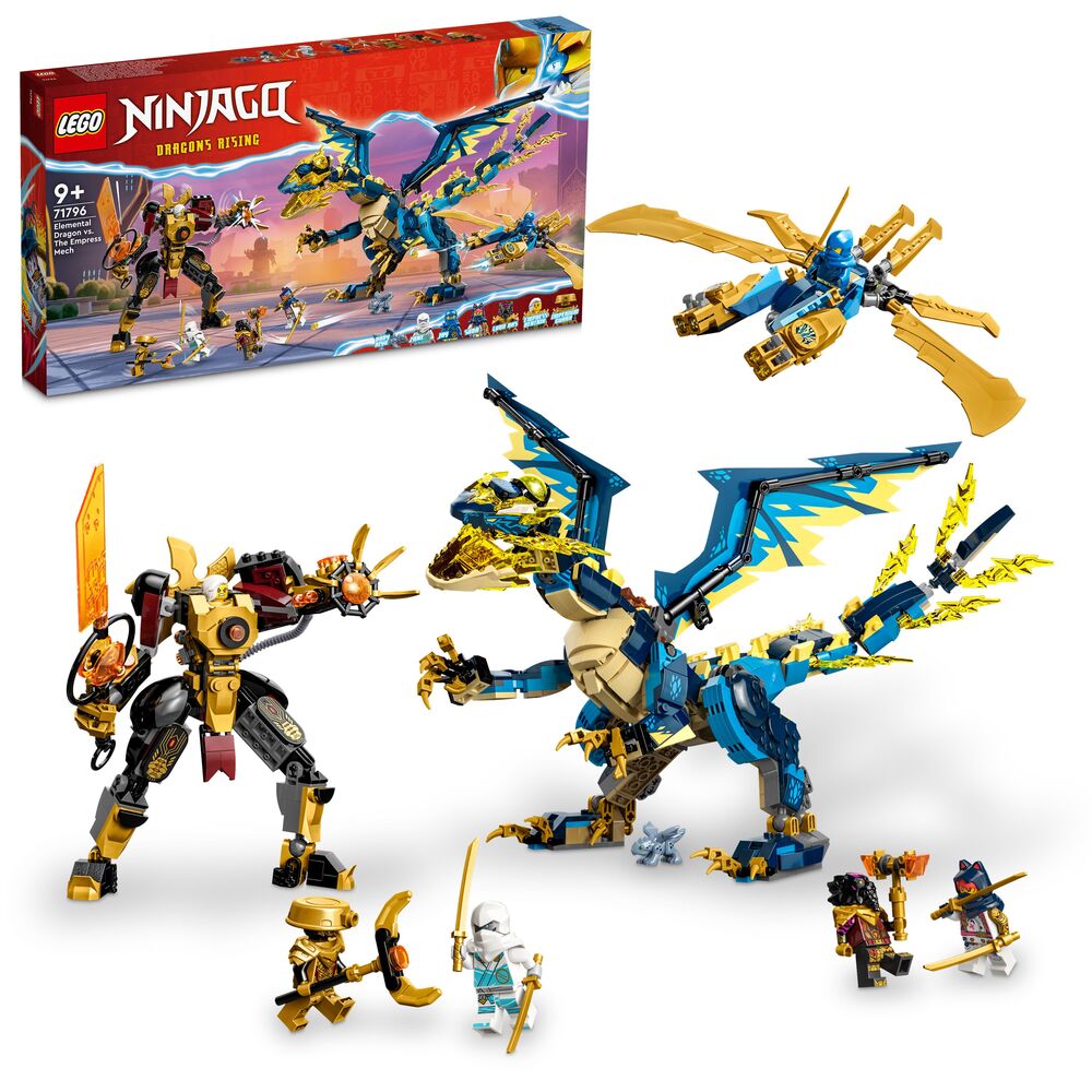 71796 LEGO Ninjago Elementdrage mod kejserinde-kamprobotten