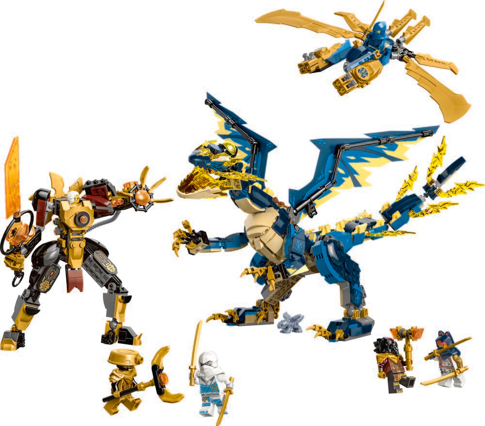 71796 LEGO Ninjago Elementdrage mod kejserinde-kamprobotten