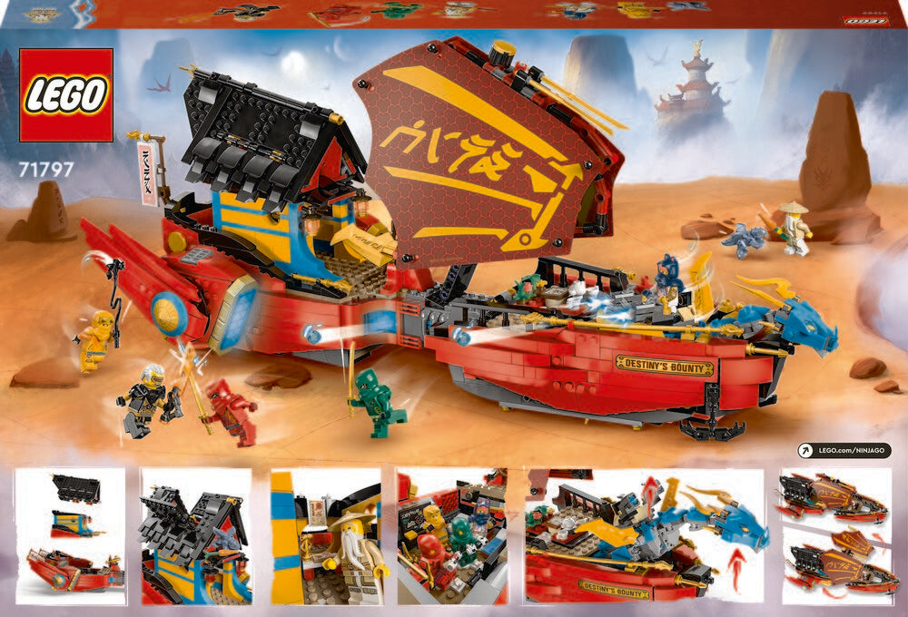 71797 LEGO Ninjago Skæbnebåden – kapløb med tiden