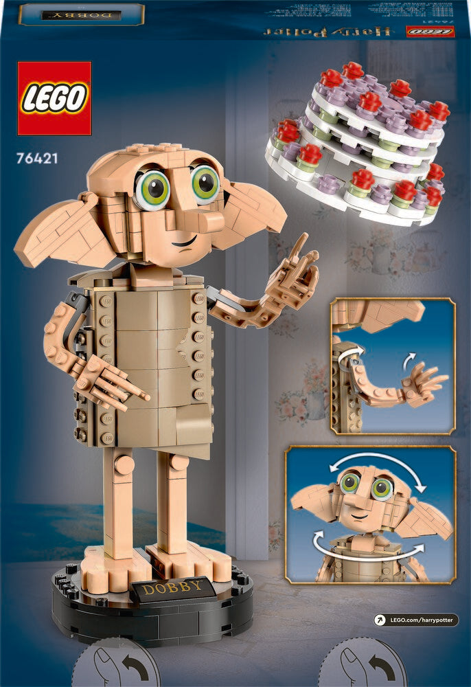 D2 76421 LEGO Harry Potter TM Husalfen Dobby™